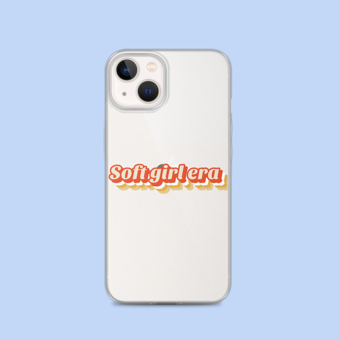 SOFT GIRL ERA Clear Case for iPhone®