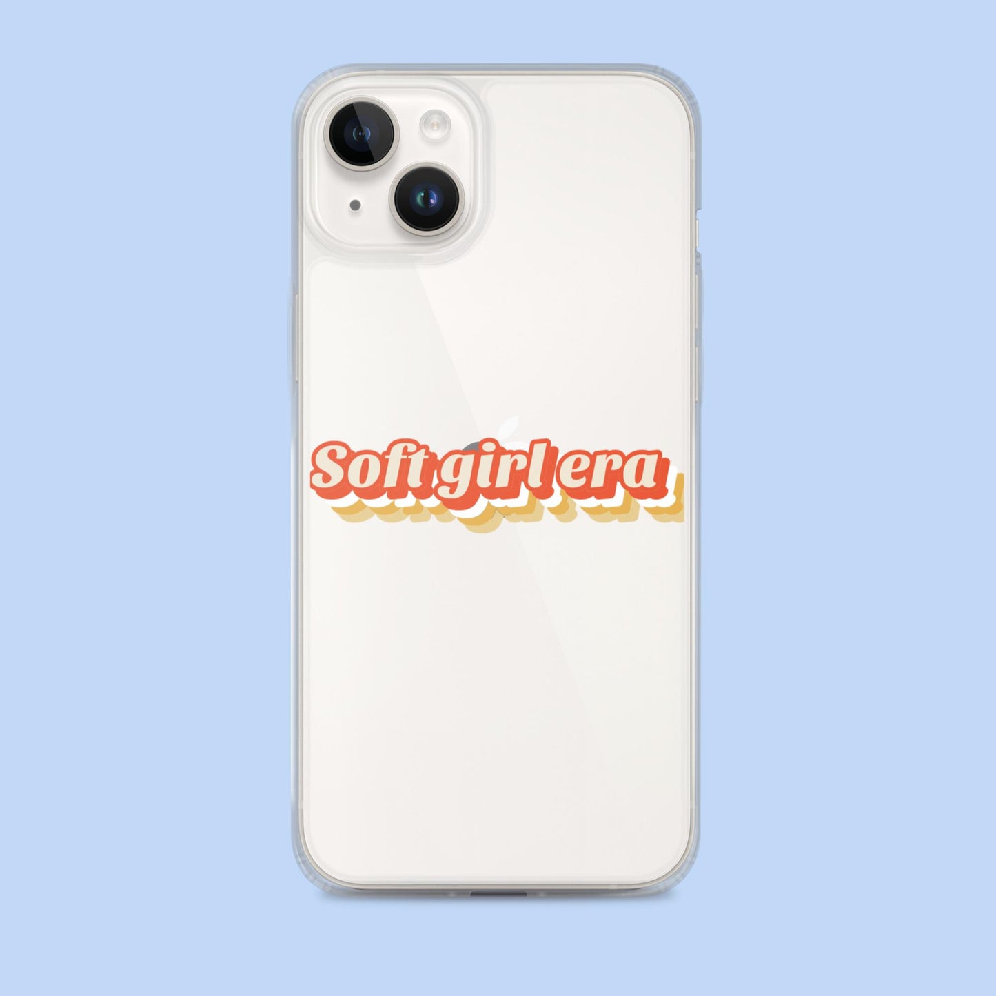 SOFT GIRL ERA Clear Case for iPhone®